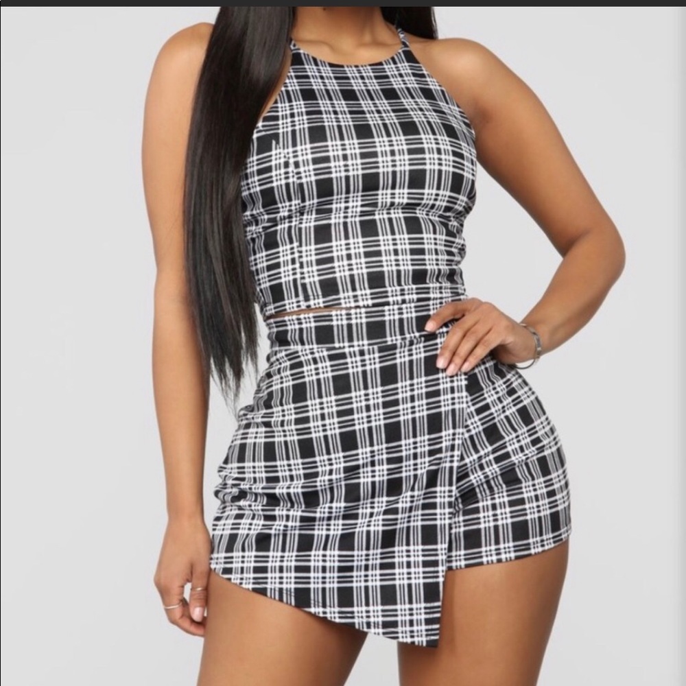 Plaid to the bone set